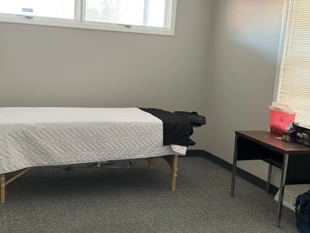 treatment room at Smith Holistic Care